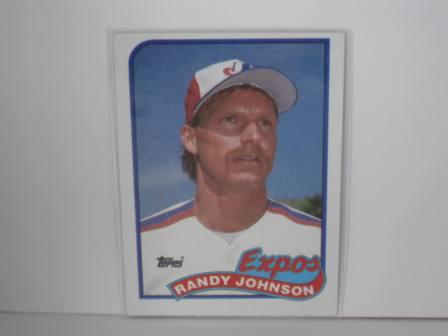 Randy Johnson RC #647 1989 Topps Baseball Card